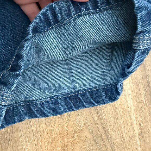 Berne Blue Workwear Overalls Carpenters Loop Straight Leg 100% Cotton 38 - Picture 8 of 10